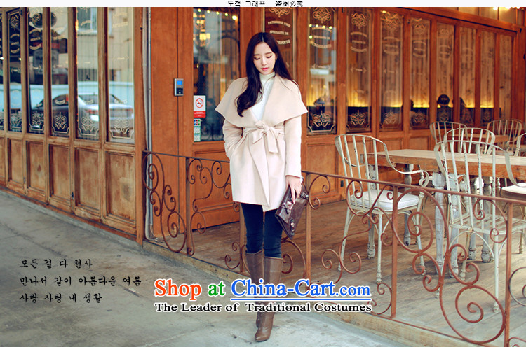 Vekee' s 2015 autumn and winter new Korean version of the video in Sau San thin long cashmere overcoat female 69.9 gross? cream S picture, prices, brand platters! The elections are supplied in the national character of distribution, so action, buy now enjoy more preferential! As soon as possible.