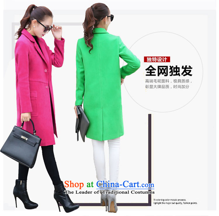 Gil Wo Ika 2015 autumn and winter new stylish ultra long suit for Sau San leisure wool a wool coat gross? female jacket Sleek and versatile Smoke Gray XL Photo, prices, brand platters! The elections are supplied in the national character of distribution, so action, buy now enjoy more preferential! As soon as possible.