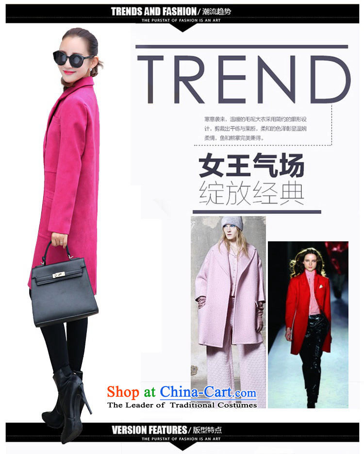 Gil Wo Ika 2015 autumn and winter new stylish ultra long suit for Sau San leisure wool a wool coat gross? female jacket Sleek and versatile Smoke Gray XL Photo, prices, brand platters! The elections are supplied in the national character of distribution, so action, buy now enjoy more preferential! As soon as possible.
