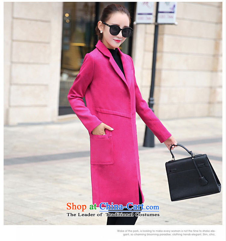Gil Wo Ika 2015 autumn and winter new stylish ultra long suit for Sau San leisure wool a wool coat gross? female jacket Sleek and versatile Smoke Gray XL Photo, prices, brand platters! The elections are supplied in the national character of distribution, so action, buy now enjoy more preferential! As soon as possible.