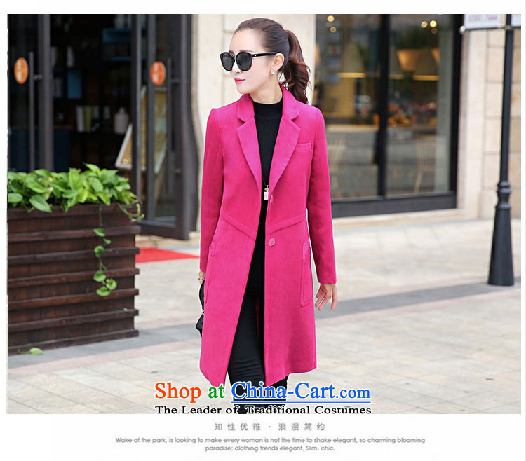 Gil Wo Ika 2015 autumn and winter new stylish ultra long suit for Sau San leisure wool a wool coat gross? female jacket Sleek and versatile Smoke Gray XL Photo, prices, brand platters! The elections are supplied in the national character of distribution, so action, buy now enjoy more preferential! As soon as possible.