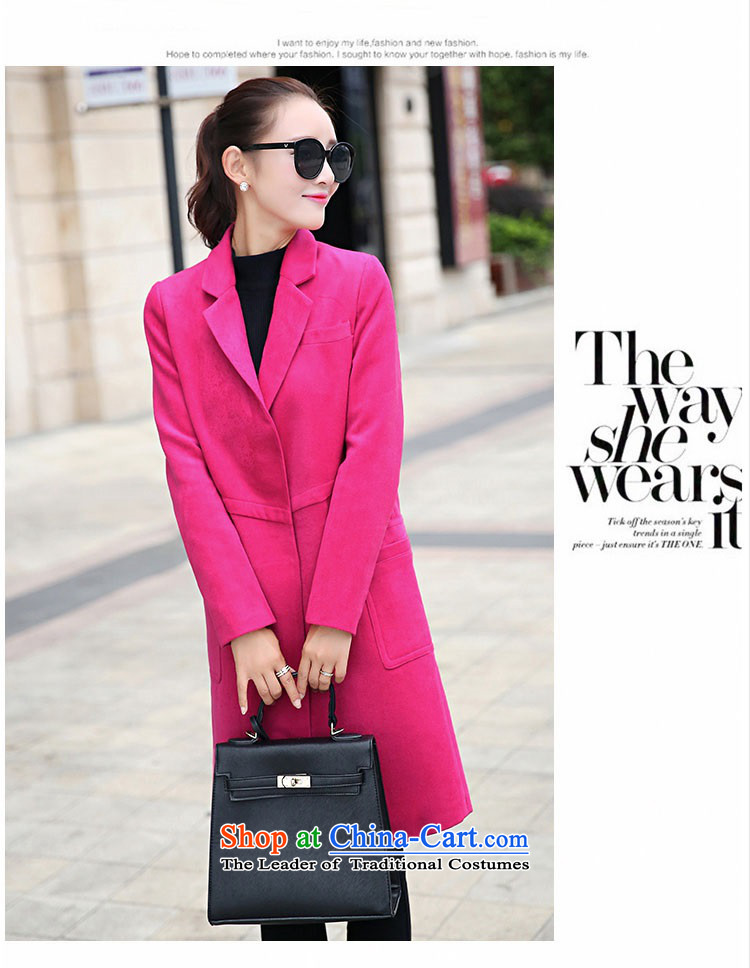 Gil Wo Ika 2015 autumn and winter new stylish ultra long suit for Sau San leisure wool a wool coat gross? female jacket Sleek and versatile Smoke Gray XL Photo, prices, brand platters! The elections are supplied in the national character of distribution, so action, buy now enjoy more preferential! As soon as possible.