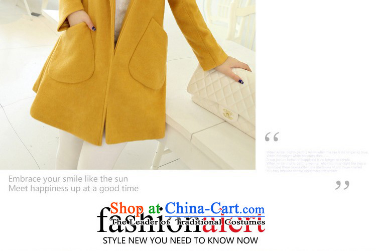 Euro 2015 yarn covered by the autumn and winter new gross jacket version won? long loose video thin coat cloak?? jacket women larger navy XXXL picture, prices, brand platters! The elections are supplied in the national character of distribution, so action, buy now enjoy more preferential! As soon as possible.