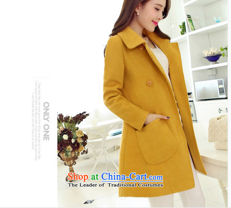 Euro 2015 yarn covered by the autumn and winter new gross jacket version won? long loose video thin coat cloak?? jacket women larger navy XXXL picture, prices, brand platters! The elections are supplied in the national character of distribution, so action, buy now enjoy more preferential! As soon as possible.