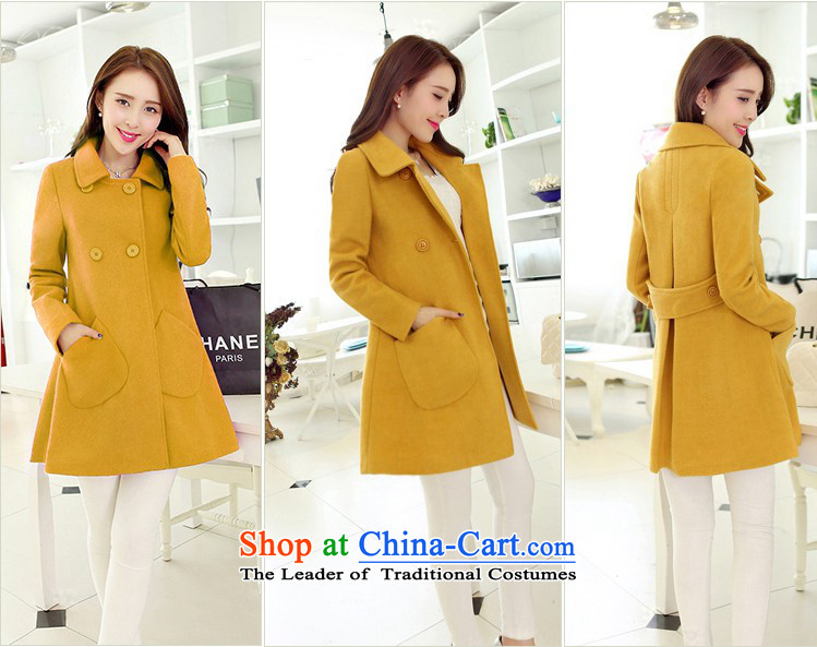 Euro 2015 yarn covered by the autumn and winter new gross jacket version won? long loose video thin coat cloak?? jacket women larger navy XXXL picture, prices, brand platters! The elections are supplied in the national character of distribution, so action, buy now enjoy more preferential! As soon as possible.
