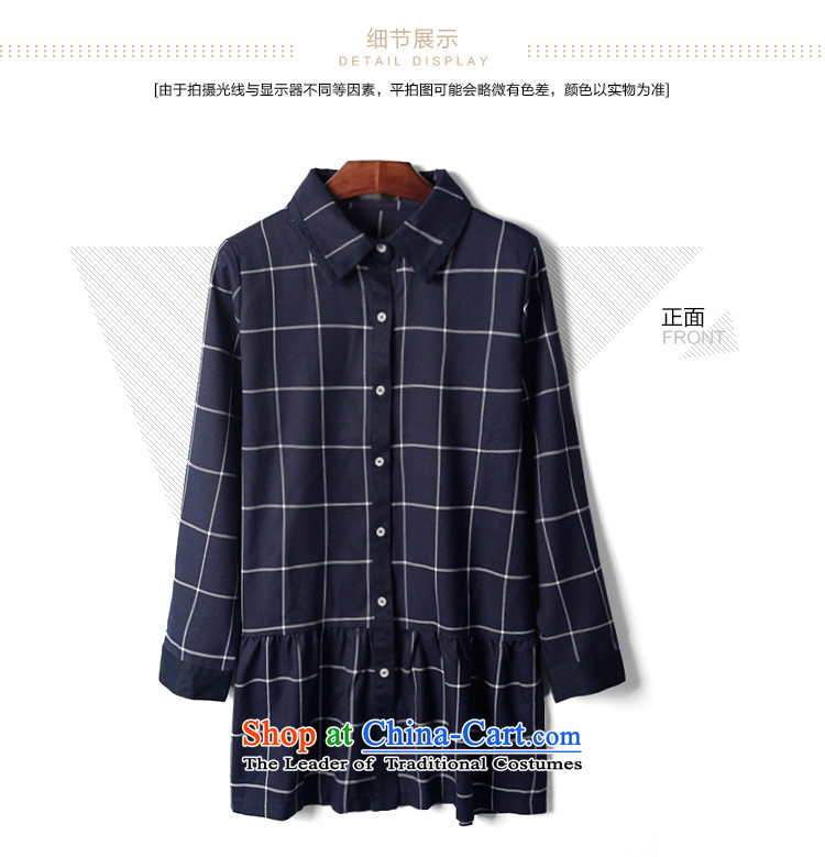 To install the latest Autumn 2015 better products and stylish Korean Mock-neck latticed stamp to xl 100 pleated skirts swing dresses blue 2XL Photo, prices, brand platters! The elections are supplied in the national character of distribution, so action, buy now enjoy more preferential! As soon as possible.