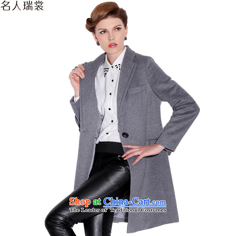 Celebrity Rui Advisory 2015 autumn and winter new gross DW52140633 jacket gray XXL,? celebrity, Advisory Committee (MINGRENRUISHANG) , , , shopping on the Internet