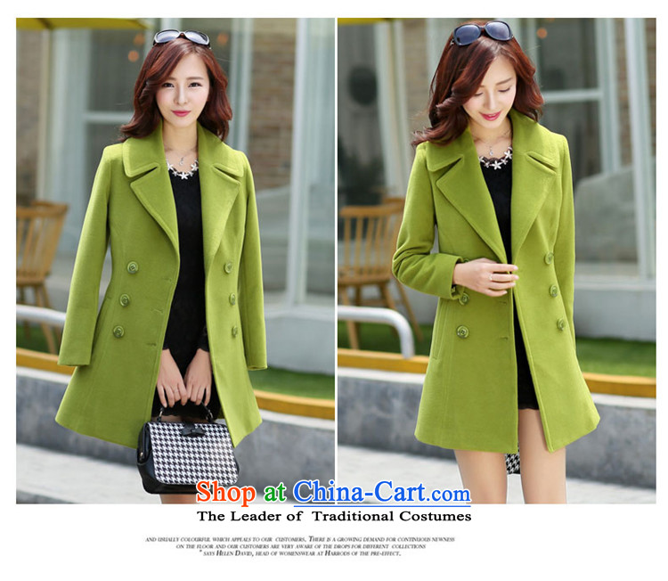 O Pui Kwan autumn 2015 the new Korean version of Sau San long in the video thin double-coats female jacket gross?  8,613 Gray Photo, prices, S brand platters! The elections are supplied in the national character of distribution, so action, buy now enjoy more preferential! As soon as possible.