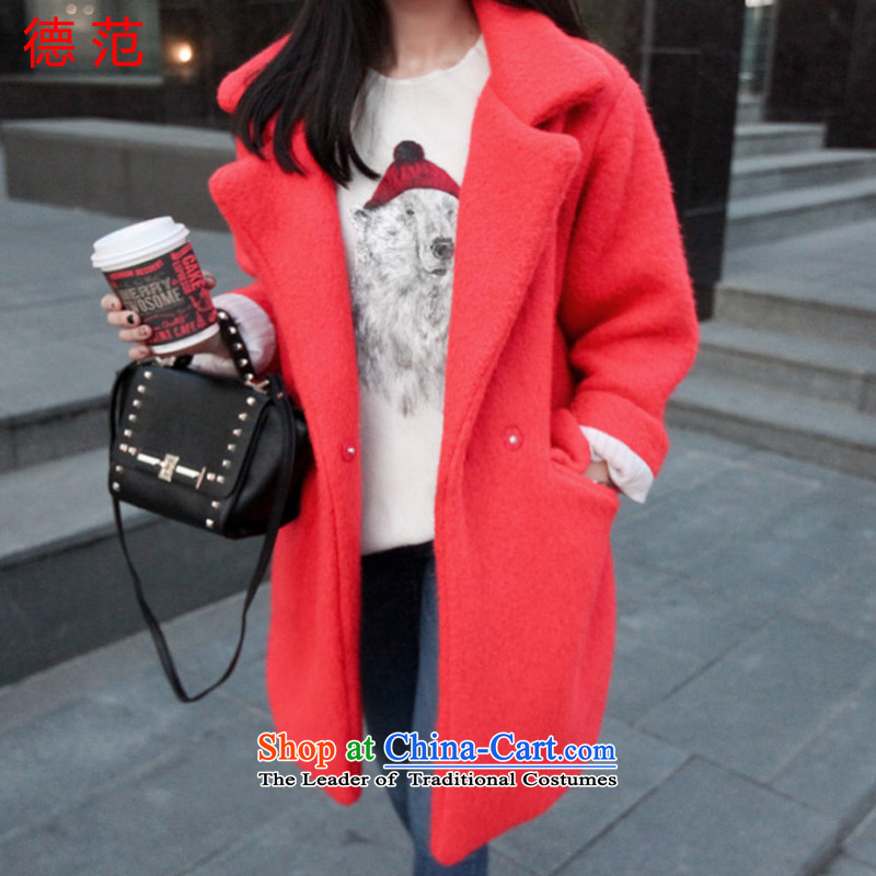 Van de 2015 Fall/Winter Collections female new marker-coats, wool? long so sub picture color M de jacket van , , , shopping on the Internet