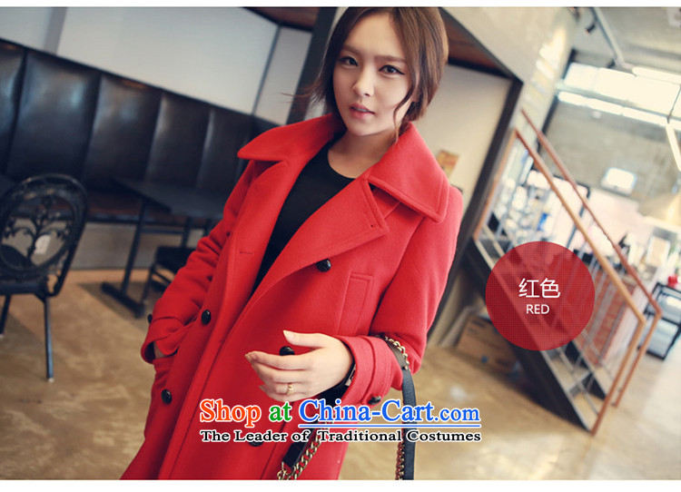 Ms Audrey EU SUVVI sunbeams 2015 winter clothing new liberal double-a wool coat female red XL Photo, prices, brand platters! The elections are supplied in the national character of distribution, so action, buy now enjoy more preferential! As soon as possible.