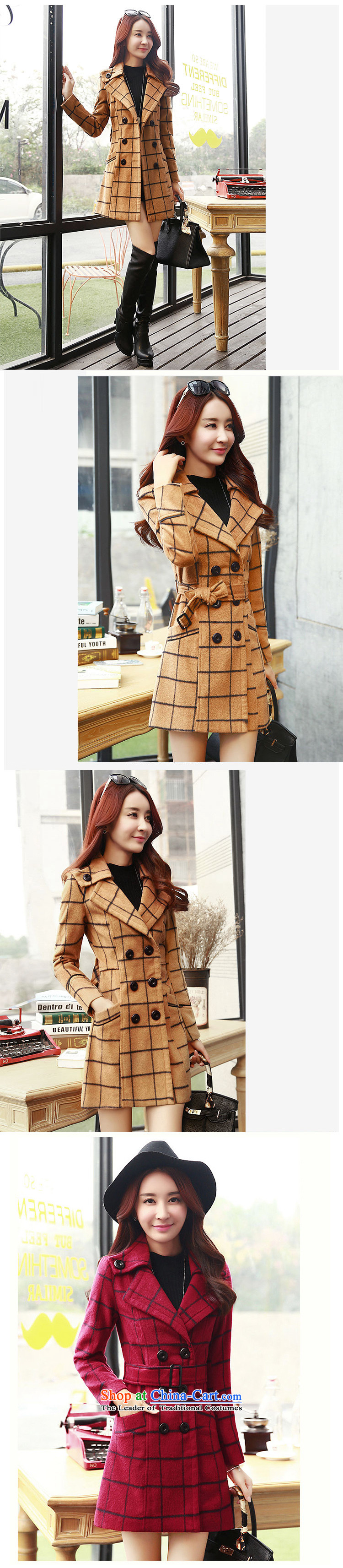 Mini-filled style 2015 autumn and winter coats gross new female Korean? 