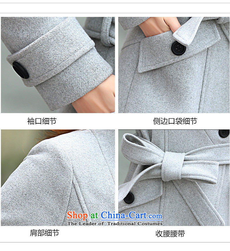 Arthur magic yi 2015 Fall/Winter Collections New Sau San Mao coats women won? Edition tether collar in long thin hair a graphics jacket female Gray L picture, prices, brand platters! The elections are supplied in the national character of distribution, so action, buy now enjoy more preferential! As soon as possible.