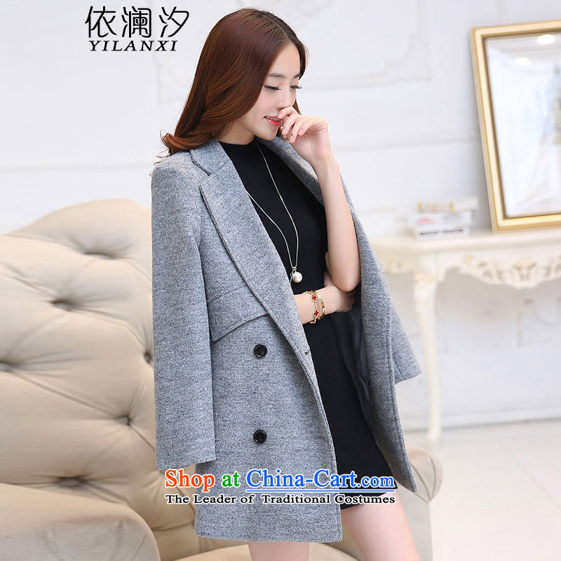 According to the world the new 2015 Hsichih in autumn and winter long hair?   Korean version of a wool coat female jackets 1131 RED M, in accordance with the World Hsichih shopping on the Internet has been pressed.