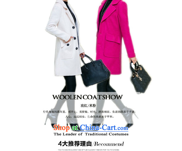 Pull economy- 2015 autumn and winter new women's winter coats female hair)??. Made from the Korean version of the jacket long coats of red L photo zp6906, prices, brand platters! The elections are supplied in the national character of distribution, so action, buy now enjoy more preferential! As soon as possible.