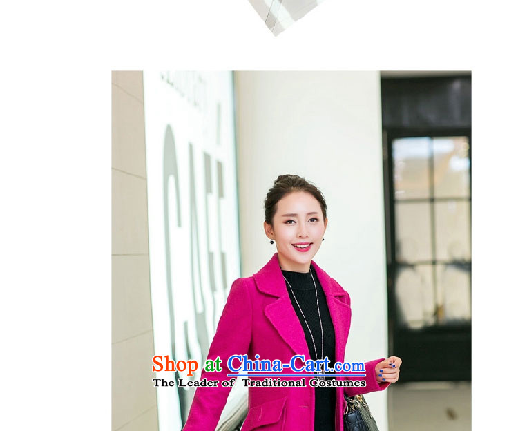 Pull economy- 2015 autumn and winter new women's winter coats female hair)??. Made from the Korean version of the jacket long coats of red L photo zp6906, prices, brand platters! The elections are supplied in the national character of distribution, so action, buy now enjoy more preferential! As soon as possible.