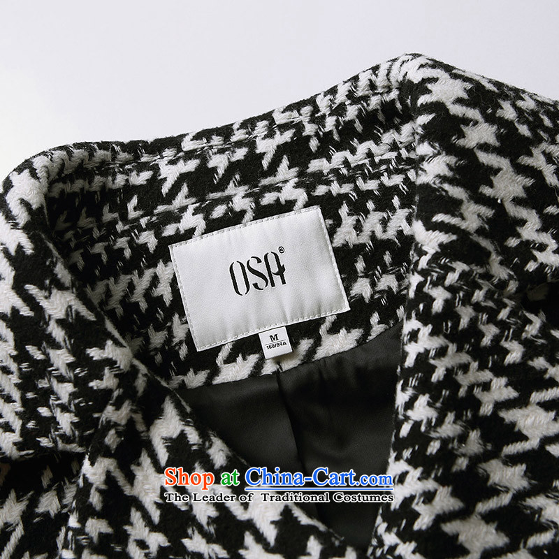 The OSA EURO 2015 Winter New Windsor female suits for chidori grid pocket SD507017 gross? jacket black M, OSCE Lisa (O.SA) , , , shopping on the Internet