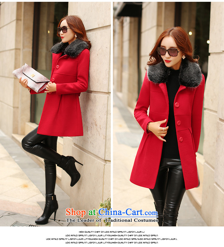 The International Korean version of YUE Fei 2015 autumn and winter new gross girls jacket? long coats female BH452C5048 gross? pink XXL picture, prices, brand platters! The elections are supplied in the national character of distribution, so action, buy now enjoy more preferential! As soon as possible.