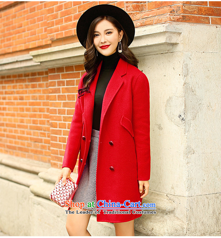 2015 Autumn and Winter Song Myung-loaded Western New Pure cashmere overcoat so manual two-sided female dress woolen coat girl in long hair Sau San? Jacket Qiu Xiang green S picture, prices, brand platters! The elections are supplied in the national character of distribution, so action, buy now enjoy more preferential! As soon as possible.