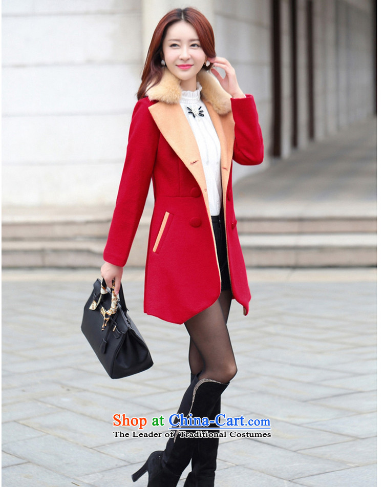 Tachee Yuet Wah gross? 2015 autumn and winter coats female new coats)? female double-color spell long suit for Sau San? coats jacket women gross 9978 green color pictures, prices, XL brand platters! The elections are supplied in the national character of distribution, so action, buy now enjoy more preferential! As soon as possible.