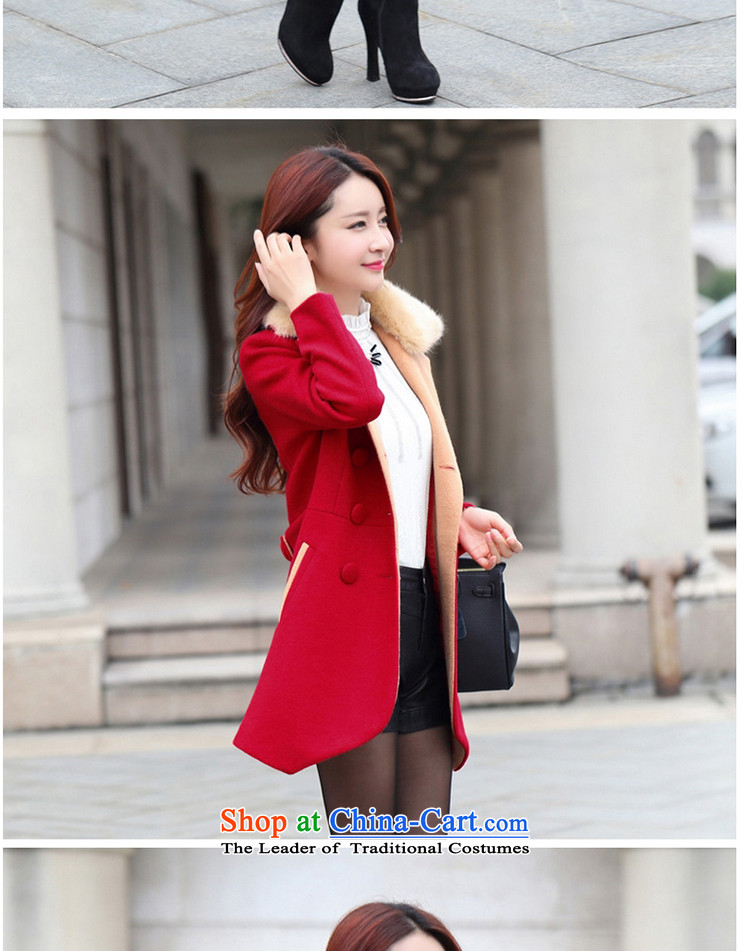 Tachee Yuet Wah gross? 2015 autumn and winter coats female new coats)? female double-color spell long suit for Sau San? coats jacket women gross 9978 green color pictures, prices, XL brand platters! The elections are supplied in the national character of distribution, so action, buy now enjoy more preferential! As soon as possible.