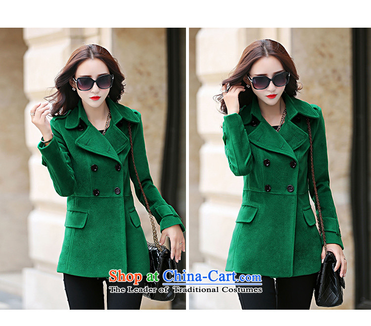 Once again we get gross coats girl for winter 2015 Women's short, thin hair so Sau San video female Korean jacket and Color M picture, prices, brand platters! The elections are supplied in the national character of distribution, so action, buy now enjoy more preferential! As soon as possible.