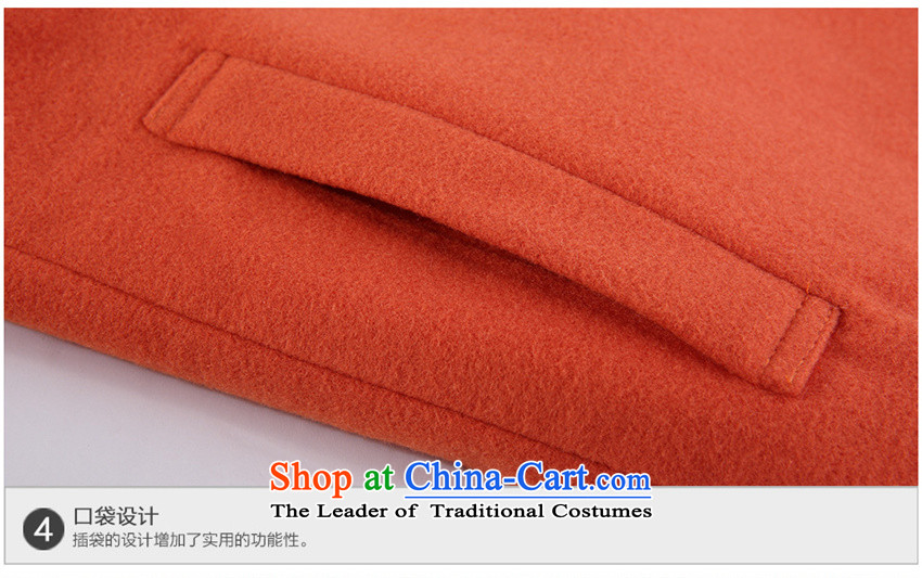 Ms Audrey EU money? jacket female Korea gross version long winter 2015 New Product Video thin a large number of women have been instrumental in replacing windbreaker jacket coat 7586 gross? orange M picture, prices, brand platters! The elections are supplied in the national character of distribution, so action, buy now enjoy more preferential! As soon as possible.