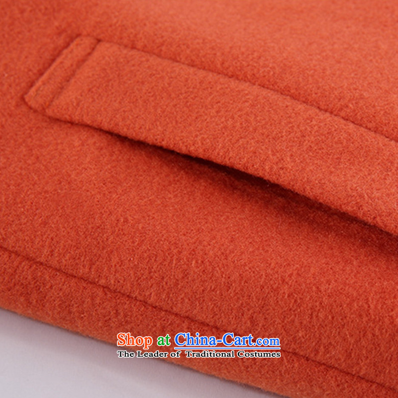 Ms Audrey EU money? jacket female Korea gross version long winter 2015 New Product Video thin a large number of women have been instrumental in replacing windbreaker jacket coat 7586 gross? orange M, Vicki embrace of the , , , shopping on the Internet