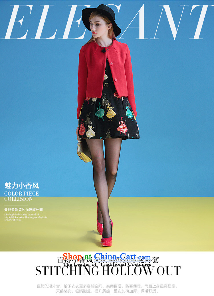 Ms Audrey Eu xivi xin gross? 2015 Winter Jacket coat new women's body and stylish decorated collar thick-coats Y554132? red L picture, prices, brand platters! The elections are supplied in the national character of distribution, so action, buy now enjoy more preferential! As soon as possible.