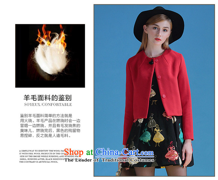 Ms Audrey Eu xivi xin gross? 2015 Winter Jacket coat new women's body and stylish decorated collar thick-coats Y554132? red L picture, prices, brand platters! The elections are supplied in the national character of distribution, so action, buy now enjoy more preferential! As soon as possible.