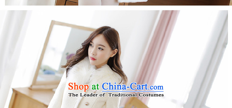 Weiwei Chen No. 2015 autumn and winter female new Korean Sau San? overcoat 9046 gross White M picture, prices, brand platters! The elections are supplied in the national character of distribution, so action, buy now enjoy more preferential! As soon as possible.
