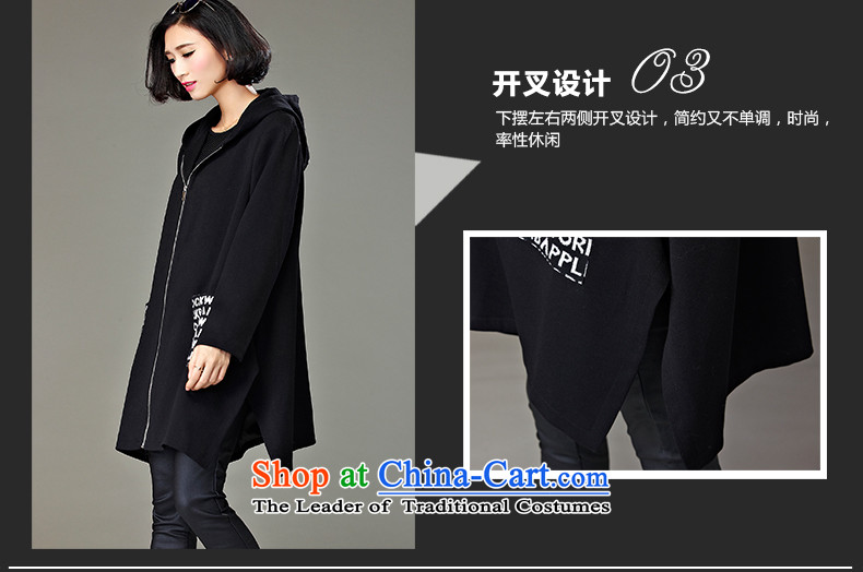 The Eternal Soo-XL female jackets winter 2015 new products thick mm sister Korean Cardigan sweater new expertise in the medium to longer term loose video thin black jacket Ms.) 4XL Photo, prices, brand platters! The elections are supplied in the national character of distribution, so action, buy now enjoy more preferential! As soon as possible.