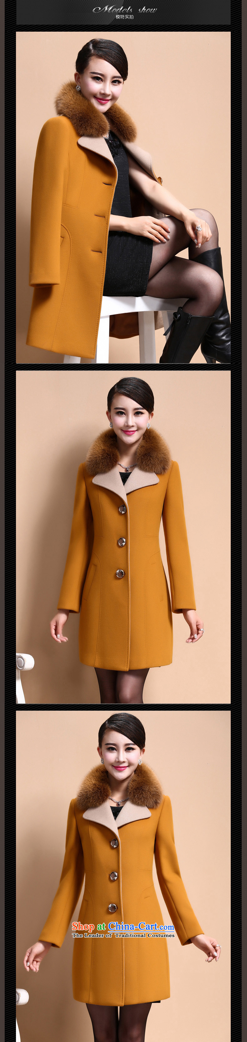 On the basis of Yan Yi are 2015 autumn and winter New Women Korean stylish large thin graphics Sau San Mao coats female F2373? yellow L picture, prices, brand platters! The elections are supplied in the national character of distribution, so action, buy now enjoy more preferential! As soon as possible.