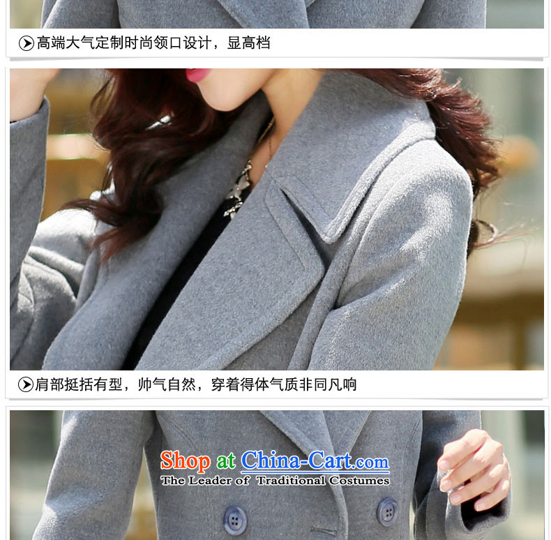 On the basis of Yan Yi are 2015 autumn and winter new women in Korean long Sau San video thin double-jacket female F2375 gross? gray S picture, prices, brand platters! The elections are supplied in the national character of distribution, so action, buy now enjoy more preferential! As soon as possible.