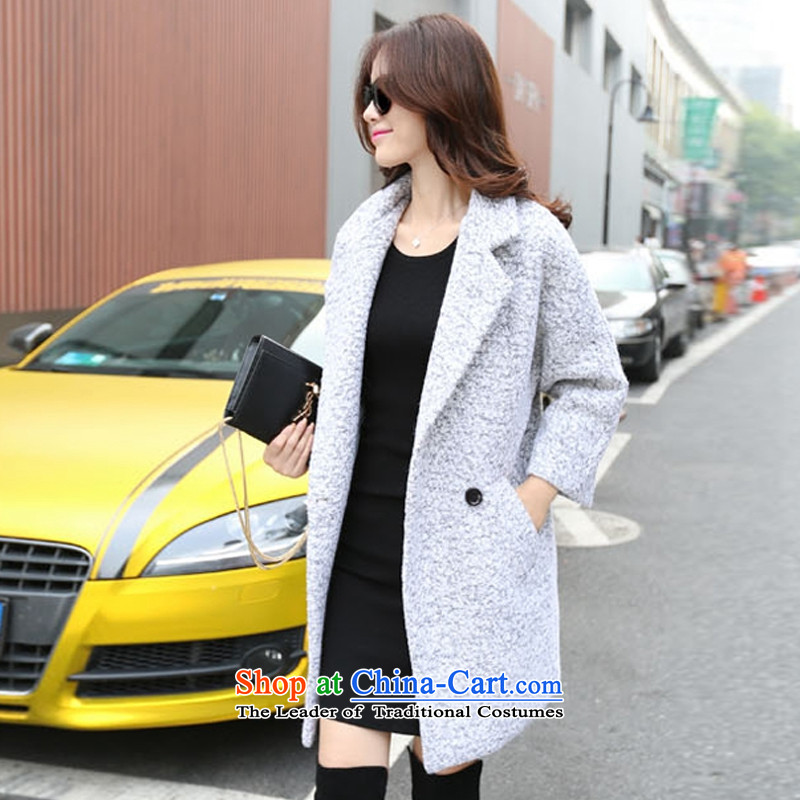 The Korean version of the stylish medium to long term)? sub jacket m Gray XXL, of Yin (XINYARAN) , , , shopping on the Internet