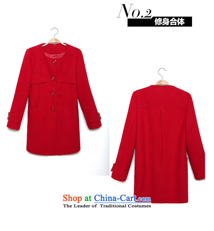 The 2015 autumn and winter won the new Korean version of large numbers of women who are in long wind jacket female Cashmere wool coat female C807? pink L picture, prices, brand platters! The elections are supplied in the national character of distribution, so action, buy now enjoy more preferential! As soon as possible.