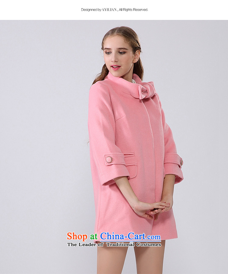 Aida 2015 Winter New Lin sweet lady pure colors in a bow tie long wool coat jacket female CA44197231? The Red XL Photo, prices, brand platters! The elections are supplied in the national character of distribution, so action, buy now enjoy more preferential! As soon as possible.