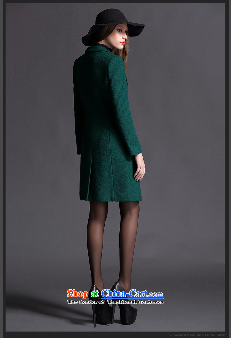 Gross girls jacket? Long autumn and winter female Korean clip cotton suit Sau San thick wool a wool coat dark green XL Photo, prices, brand platters! The elections are supplied in the national character of distribution, so action, buy now enjoy more preferential! As soon as possible.
