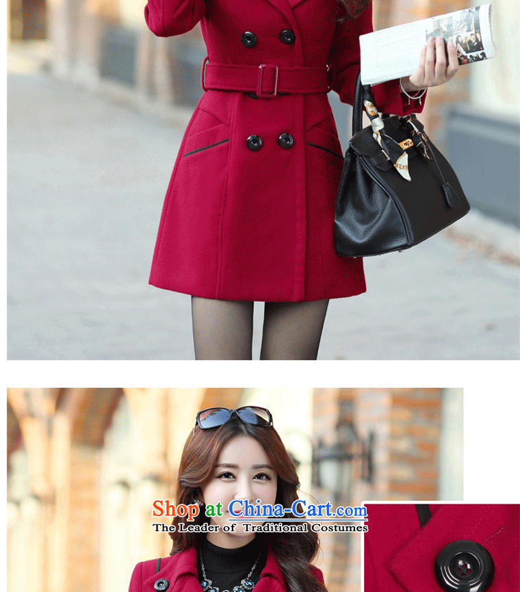 Light dance drift wadding gross? female autumn and winter coats of autumn 2015 for women Korean female coats of Sau San Mao? 8858 Navy L picture, prices, brand platters! The elections are supplied in the national character of distribution, so action, buy now enjoy more preferential! As soon as possible.