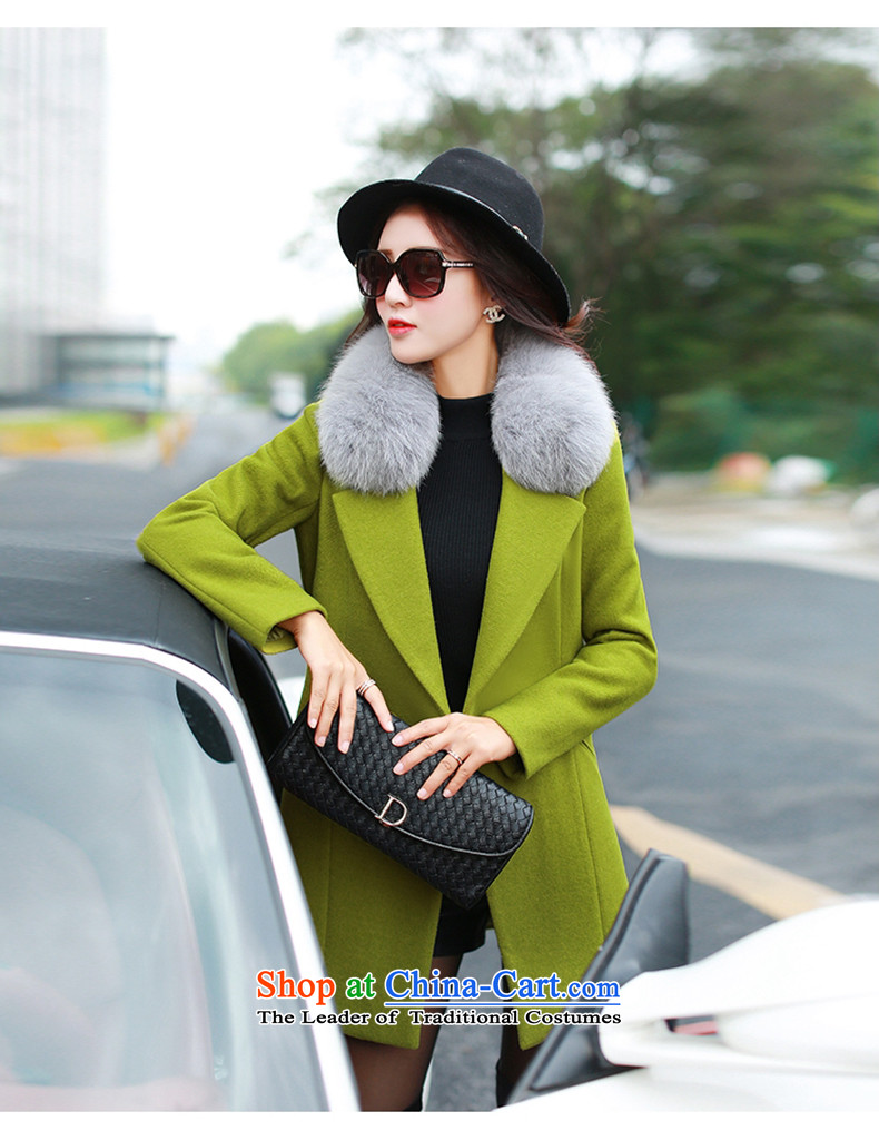 The multimedia room hair so dress jacket Women 2015. long winter clothing Korean women's large and stylish lounge gross for a wool coat 8516 wine red XL Photo, prices, brand platters! The elections are supplied in the national character of distribution, so action, buy now enjoy more preferential! As soon as possible.