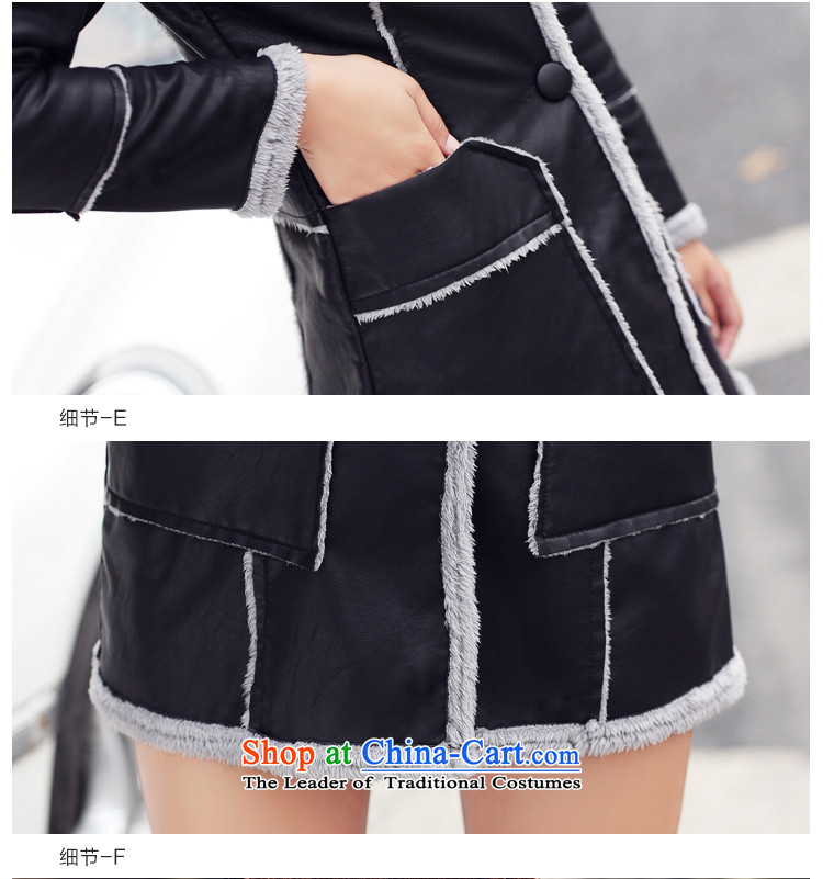 A strange flower 2015 autumn and winter New Women Korean Sau San a grain of deduction video thin in the thick of woolen coat female wool coat?? jacket female black hair L picture, prices, brand platters! The elections are supplied in the national character of distribution, so action, buy now enjoy more preferential! As soon as possible.