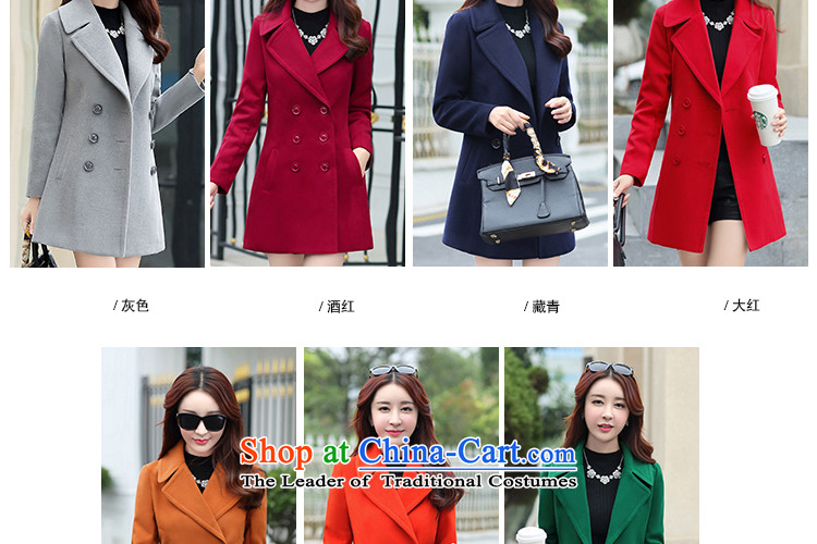 Ms Audrey EU's gross is yet women 2015 winter coats women new Korean version in the long hair of Sau San? jacket 806 Navy L picture, prices, brand platters! The elections are supplied in the national character of distribution, so action, buy now enjoy more preferential! As soon as possible.