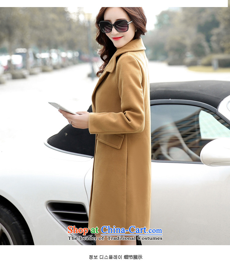 According to the who won the wind coats of Women 2015 Autumn girl who butted long decorated gross 601X female coat? m White   XL Photo, prices, brand platters! The elections are supplied in the national character of distribution, so action, buy now enjoy more preferential! As soon as possible.