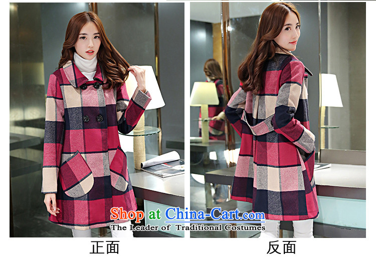 Chino Fumiko larger women to increase load autumn wool coat in the medium to long term, it plaid jacket color photo of gross? 165-180 4XL around 922.747 picture, prices, brand platters! The elections are supplied in the national character of distribution, so action, buy now enjoy more preferential! As soon as possible.