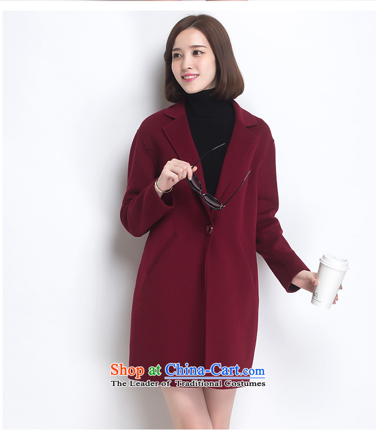 Hengyuan Cheung 100% Pure Wool double-side COAT 2015 autumn and winter Ms. New Version won long gross jacket light gray S pictures?, prices, brand platters! The elections are supplied in the national character of distribution, so action, buy now enjoy more preferential! As soon as possible.