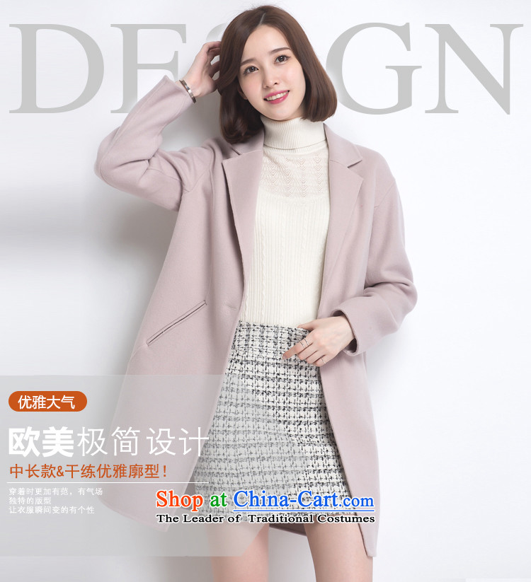 Hengyuan Cheung 100% Pure Wool double-side COAT 2015 autumn and winter Ms. New Version won long gross jacket light gray S. pictures?, prices, brand platters! The elections are supplied in the national character of distribution, so action, buy now enjoy more preferential! As soon as possible.