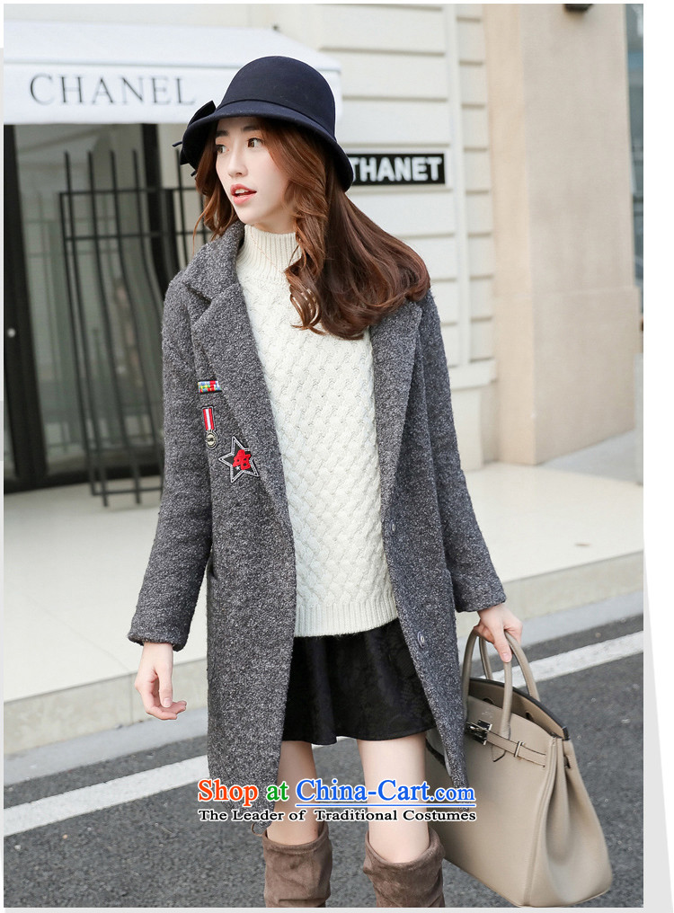 Asen figure 2015 autumn and winter new Korean female sweet lovely put in long thick tweed Foutune of Sau San Mao jacket coat? female pink M picture, prices, brand platters! The elections are supplied in the national character of distribution, so action, buy now enjoy more preferential! As soon as possible.