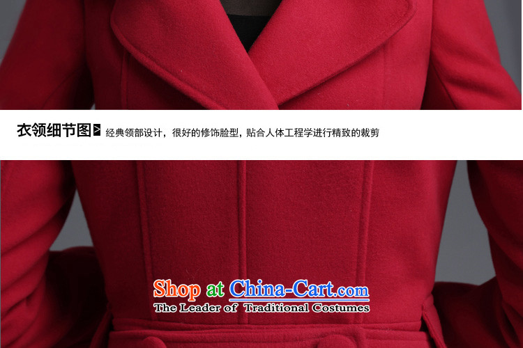 Mya Addis Ababa solar 2015 autumn and winter new Korean women in long roll collar zipper gross coats female navy? WITHOUT L picture, prices, brand platters! The elections are supplied in the national character of distribution, so action, buy now enjoy more preferential! As soon as possible.