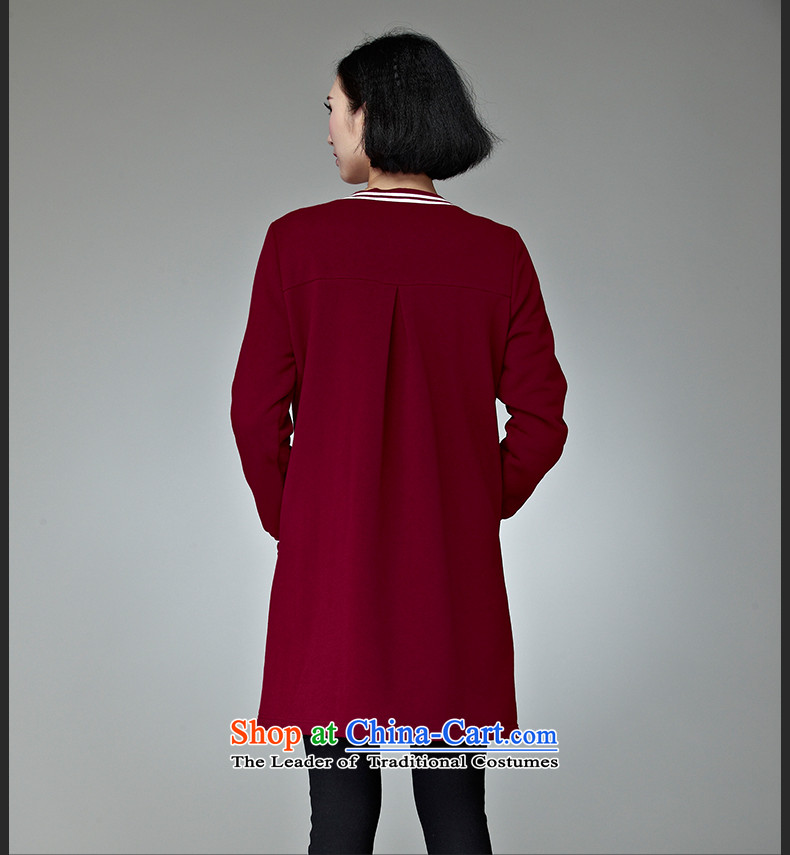 The Eternal Yuexiu code female jackets 2015 Fall/Winter Collections of new products thick mm sister graphics in autumn thin long thick temperament loose to people xl jacket chestnut horses , prices, Photo 4XL brand platters! The elections are supplied in the national character of distribution, so action, buy now enjoy more preferential! As soon as possible.