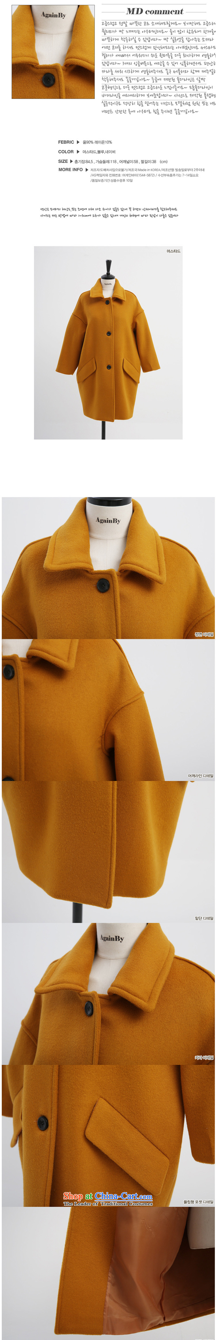 The Philippines Lai Suk FLMS spray 2015 autumn and winter new Korean large relaxd in thin long graphics Sau San gross coats female 259? turmeric yellow XXXXL picture, prices, brand platters! The elections are supplied in the national character of distribution, so action, buy now enjoy more preferential! As soon as possible.