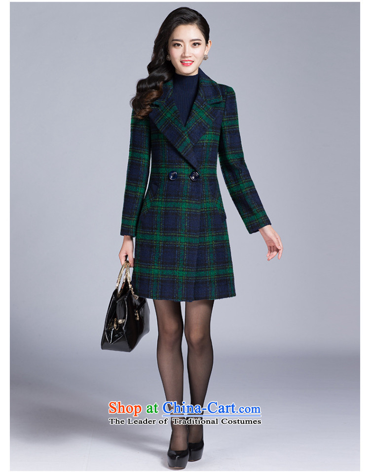 Korea's 2015 autumn and winter in the new long block long-sleeved gross be temperament X3042 jacket, L pictures, red price, brand platters! The elections are supplied in the national character of distribution, so action, buy now enjoy more preferential! As soon as possible.